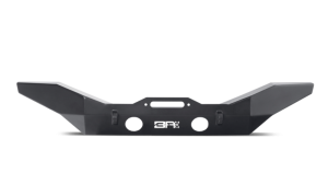 Jeep Wrangler Front Winch Bumper - Body Armor 4x4 - Full Width, Two-Stage Powder Coat, Light Texture Finish - Black - `18-`21